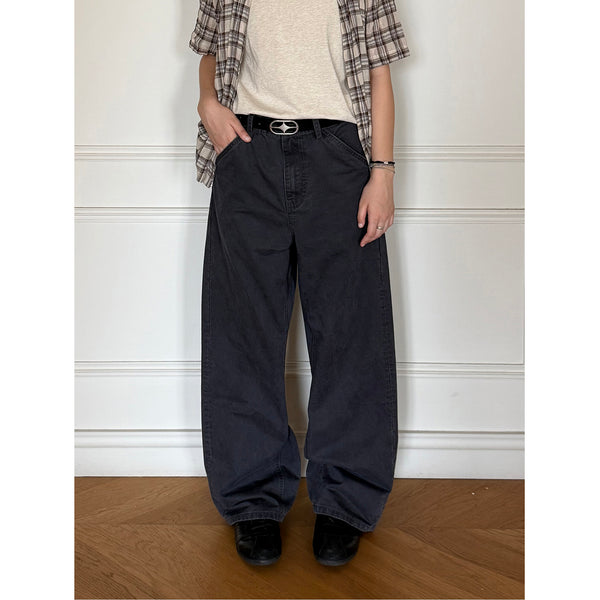 Versatile Loose Straight‑Leg Jeans