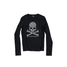 Load image into Gallery viewer, TZ KILLER Skull Rhinestone Long Sleeve Top, Soft Modal Fabric Unisex Streetwear Basic Shirt
