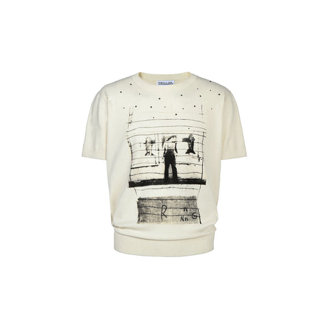 oft & Cozy Versatile Printed Knit Top