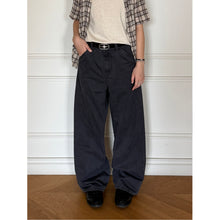Load image into Gallery viewer, Versatile Loose Straight‑Leg Jeans
