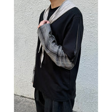 Load image into Gallery viewer, Layered Fake Two-Piece Long Sleeve
