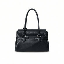 Lade das Bild in den Galerie-Viewer, Original Cowhide Underarm Bag, Black Multi-purpose Shoulder Handbag
