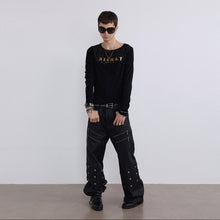 Load image into Gallery viewer, Z KILLER Rhinestone Long Sleeve Base Layer, Modal Fabric 2 Colors Unisex Slim Fit Long Sleeve Top
