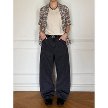 Load image into Gallery viewer, Versatile Loose Straight‑Leg Jeans
