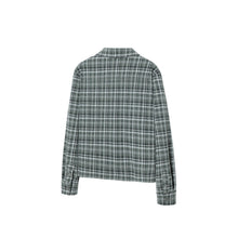 Lade das Bild in den Galerie-Viewer, TZKILLER Plaid Shirt Jacket, Oversized Casual Button Down Outerwear for Men Women
