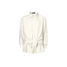 Load image into Gallery viewer, Ruched Stand Collar Long Sleeve Knit Top, 2 Colors Available Unisex Slim Fit Knit Shirt
