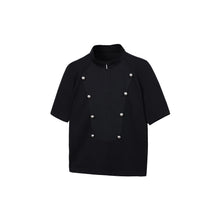 Cargar imagen en el visor de la galería, TZKILLER Unisex Oversized Napoleon Tee Detachable Chain Patchwork Streetwear
