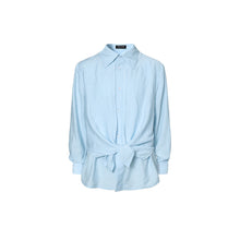 Load image into Gallery viewer, Ruched Stand Collar Long Sleeve Knit Top, 2 Colors Available Unisex Slim Fit Knit Shirt
