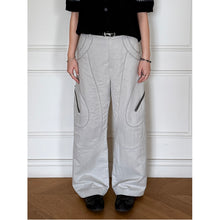 Load image into Gallery viewer, Shirt jacket, zipper cardigan, loose versatile short sleeves
