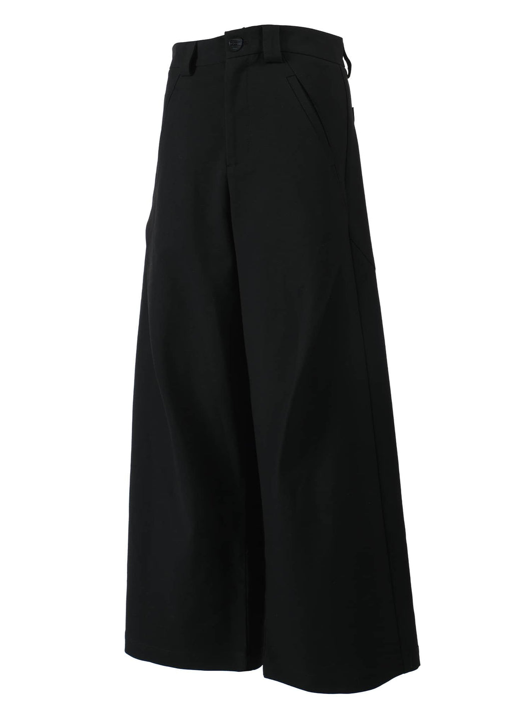 Pleats Silhouette Wideleg Pants