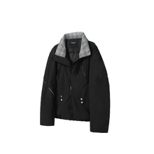 Lade das Bild in den Galerie-Viewer, Cracked-Texture White Duck Down Jacket, New Winter Warm Stand-Collar Loose-Fit Unisex Outerwear
