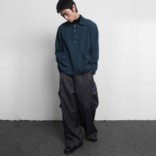 Load image into Gallery viewer, Workwear pleated trousers, versatile gray trousers, three-dimensional pockets
