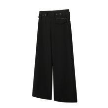 Load image into Gallery viewer, Pleated drape trousers, waist adjustment, wrinkle-resistant loose trousers
