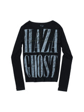 Load image into Gallery viewer, TZ killer Cross Rhinestone Vintage Printed Crew Neck Knit Top, Unisex Long Sleeve Shirt
