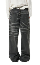 Load image into Gallery viewer, TASSEL WASHED JEANS
