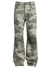 Load image into Gallery viewer, Camouflage Embroidery Flares - Forest Camouflage
