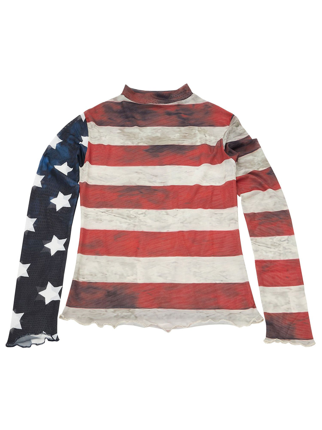 American Style Stripes Old Slim Fit T-Shirt