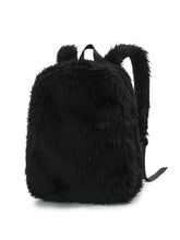 Load image into Gallery viewer, Plush Tassel Backpack - Black
