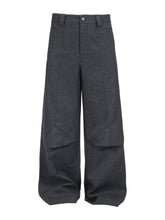 Load image into Gallery viewer, Deconstruction Wide-leg Cleanfit Trousers
