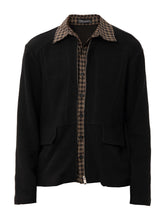 Load image into Gallery viewer, Layering Waffle Fabric Boxy Fit Stitching Lattice Shirt
