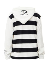 Load image into Gallery viewer, Hood Embroidery Stripe Boxyfit Hoodies
