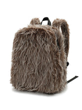 Load image into Gallery viewer, Plush Tassel Backpack - Brown
