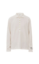 Load image into Gallery viewer, HENLEY COLLAR POLO - WHITE
