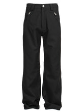 Lade das Bild in den Galerie-Viewer, Cleanfit Zipper Flared Pants
