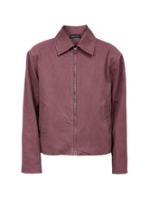 Load image into Gallery viewer, Washed Boxyfit Clean Jacket - Claret
