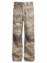 Load image into Gallery viewer, Camouflage Embroidery Flares - Desert Camouflage
